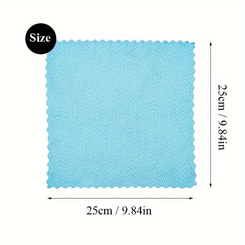 Fish Scale Glass Wiping Cloth Household Cleaning Cloth Temu