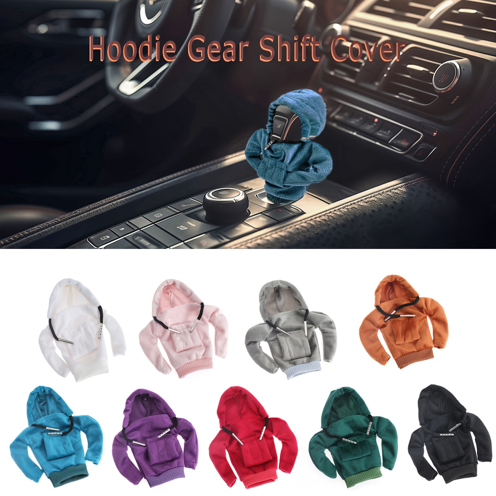 Buy G MALL Universal Car Gear Shift Cover Hoodie, Fashionable Mini