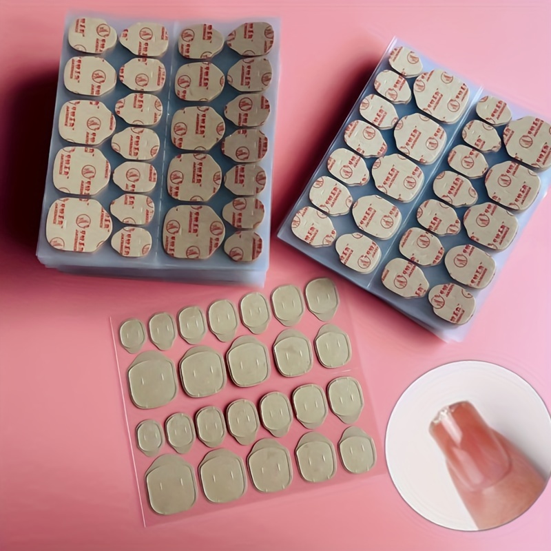 

50 Pcs Nail Adhesive Tabs, Glue Sticker, Double-sided Adhesive Nail Stickers For Press On Nails, Thin Breathable And Waterproof Jelly Nail Glue Stickers