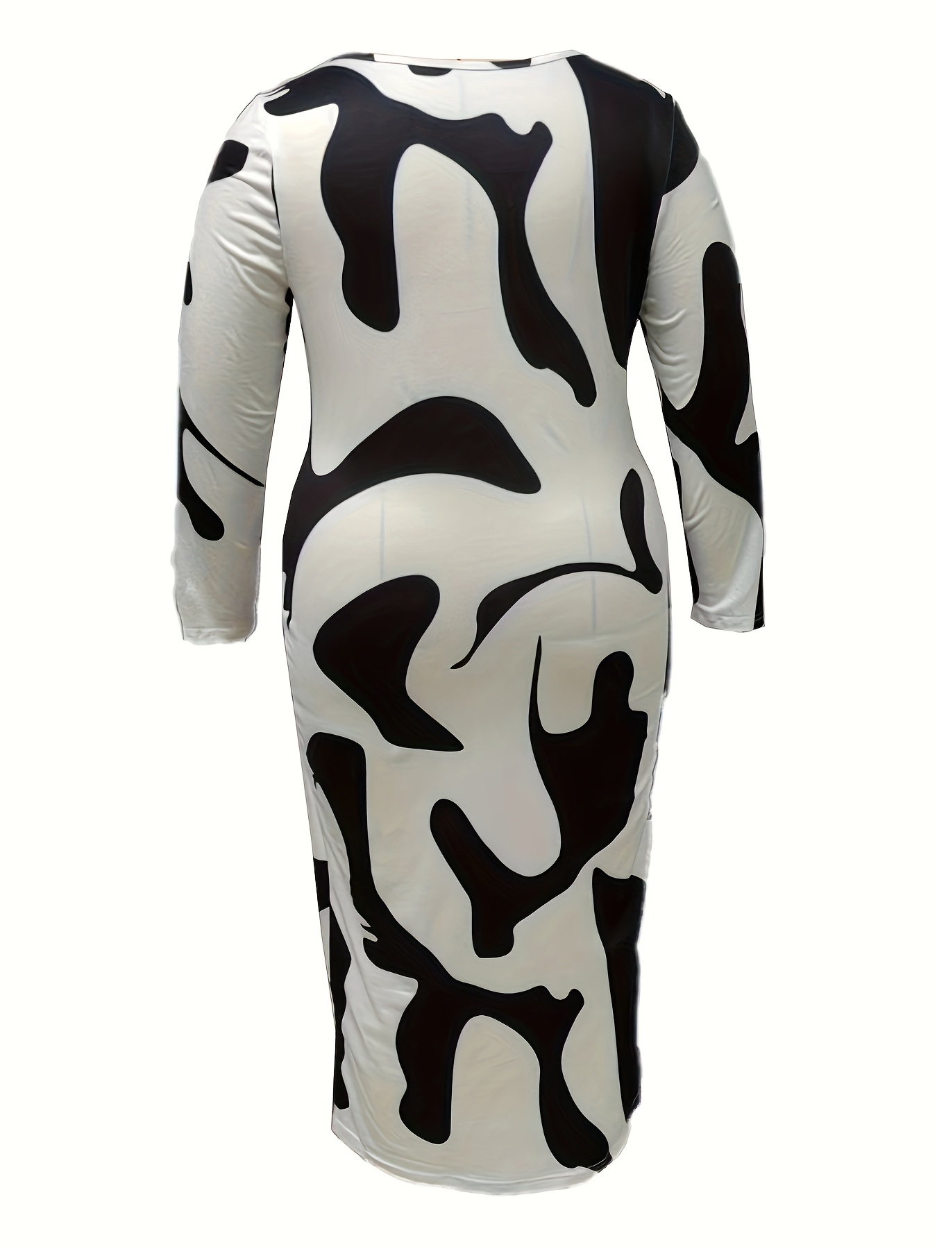 Cow print hotsell bodycon dress