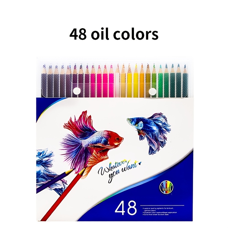 120/150 Color Pencils Profesional Set 36-72 Colors Oil Colored Pencil Soft  Core Ideal for