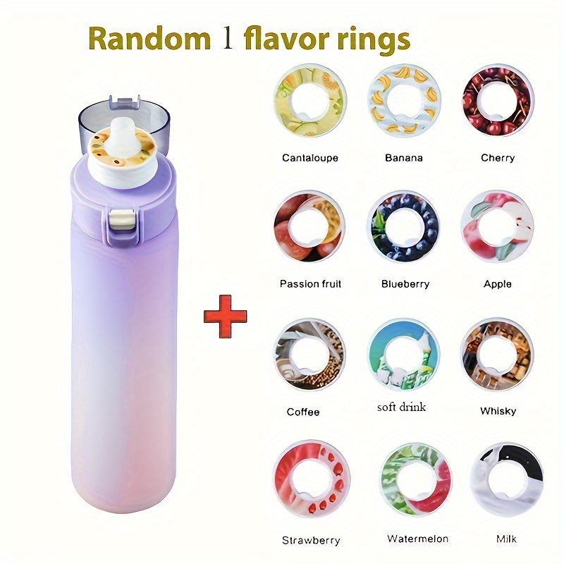 1pc Flavor Pods For Bottle, Fruit Fragrance Rings For Water Bottle