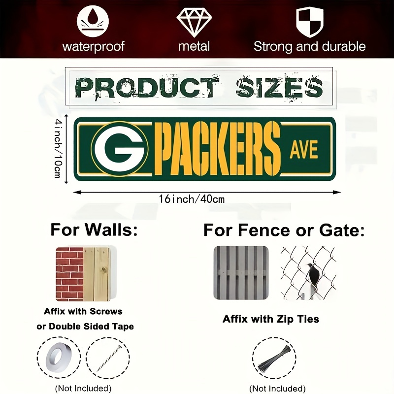 Green Bay Packers 23 LED Retro Logo Round Wall Sign