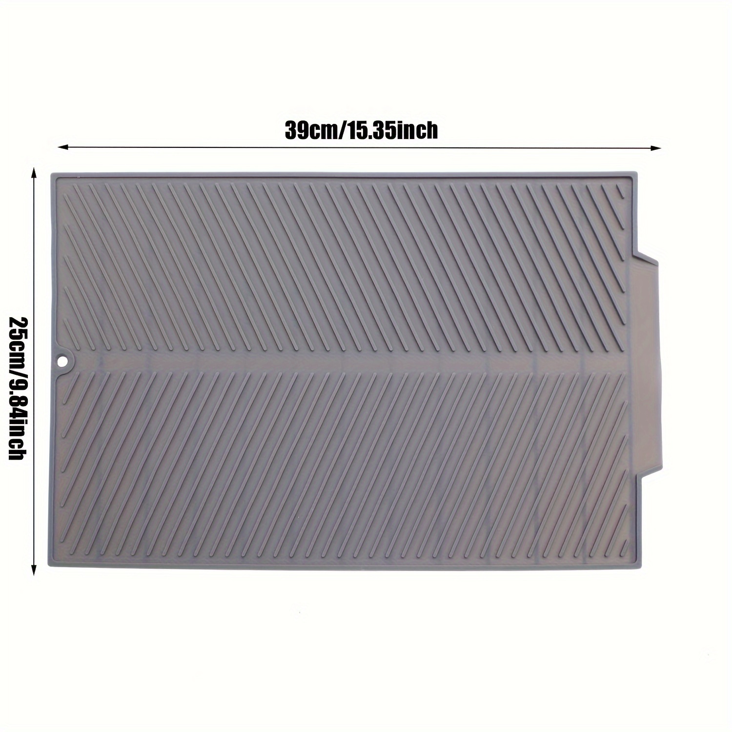 Silicone Draining Mat Dish Drying Pad Folding Draining Mat - Temu