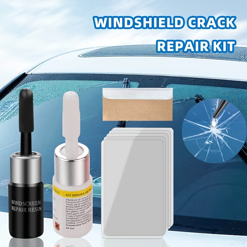 Diy Car Windshield Repair Kit Auto Glass Windscreen Repair - Temu