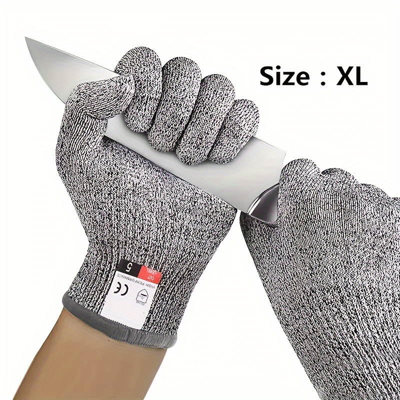 5Pcs Kids Cut Resistant Gloves Carving Gloves Breathable Children