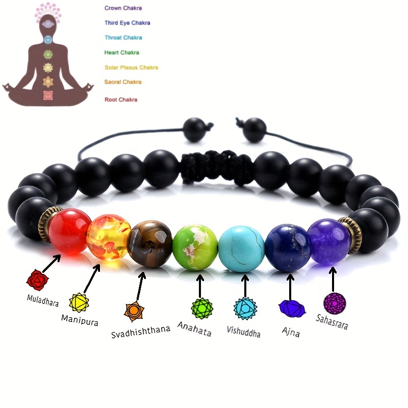 Men buddha bracelet, Yoga bracelet, Healer & Spiritual bracelets, Beaded  Bracelets, Mens bracelets, Women bracelets, Black bracelet