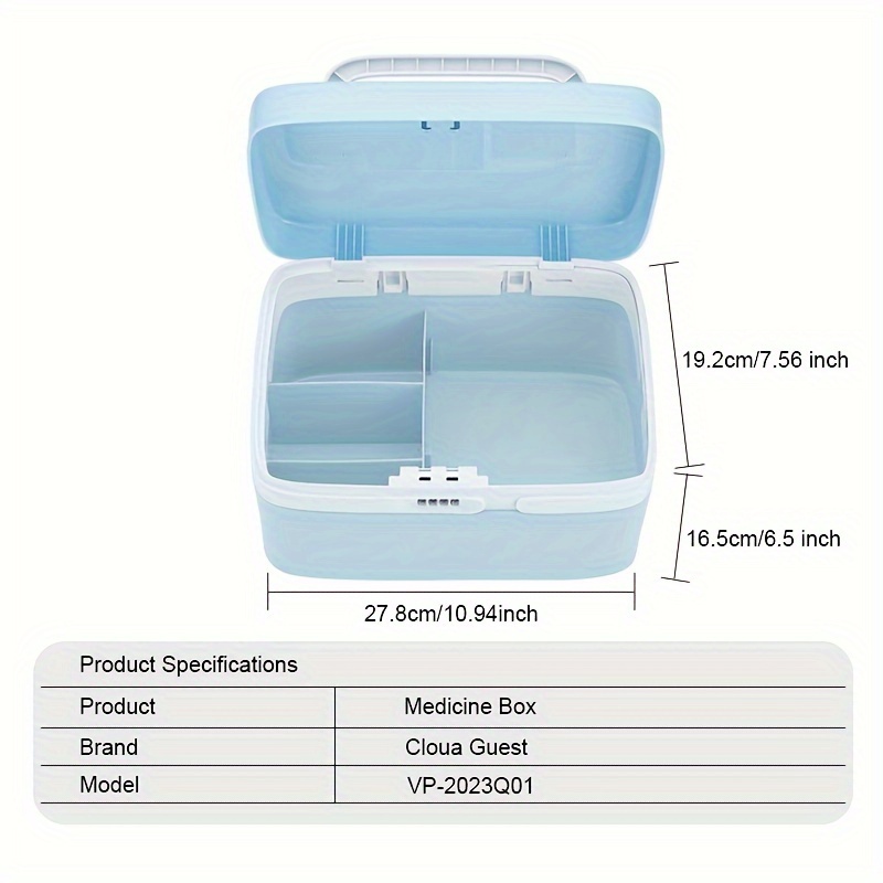 EVER Storage✨Storage Box Medicine Holder Case Container