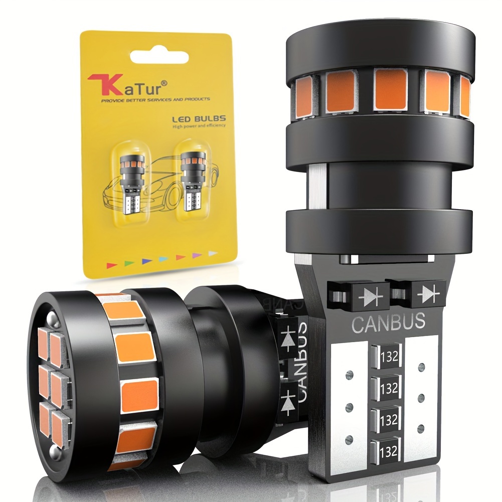 LED-T10/orange KFZ-LED-Lampe W2.1x9.2d Sockel T10 orange - MüKRA