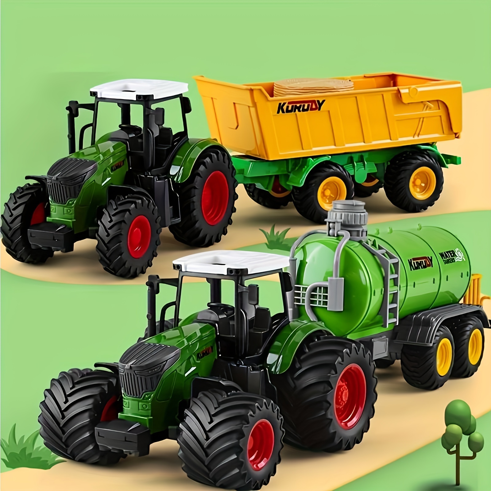 Ensemble de tracteur de ferme télécommandé jouets de - Temu Canada