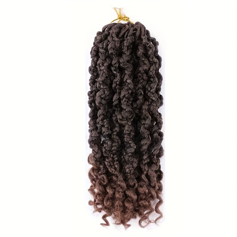 Deusa Caixa Tranças Crochê Cabelo 14 Inch 120Strands Boho Caixa