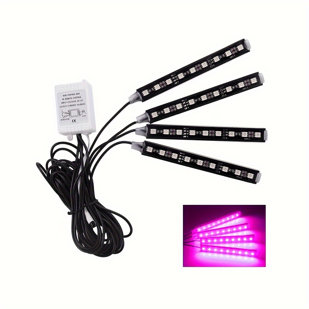 4pcs 36 Led Luci Interne Auto Controllo Intelligente 'app - Temu Italy