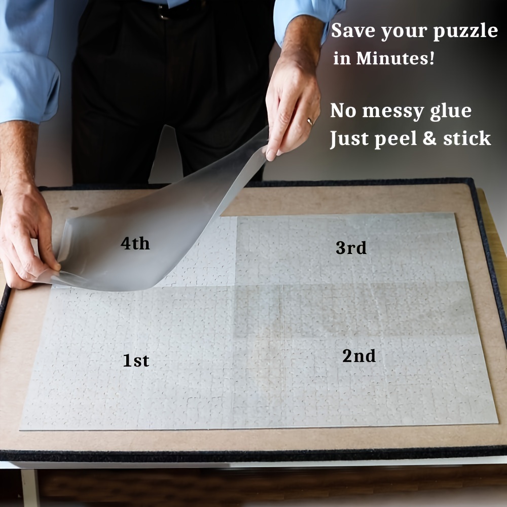 12 Puzzle Glue Sheets - Pas de Stress, Pas de Mess Liban