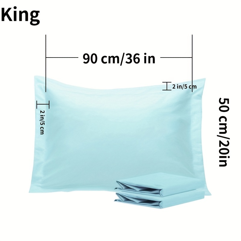 100 Brushed Microfiber Colorful Pillowcase Super Soft Cozy Temu