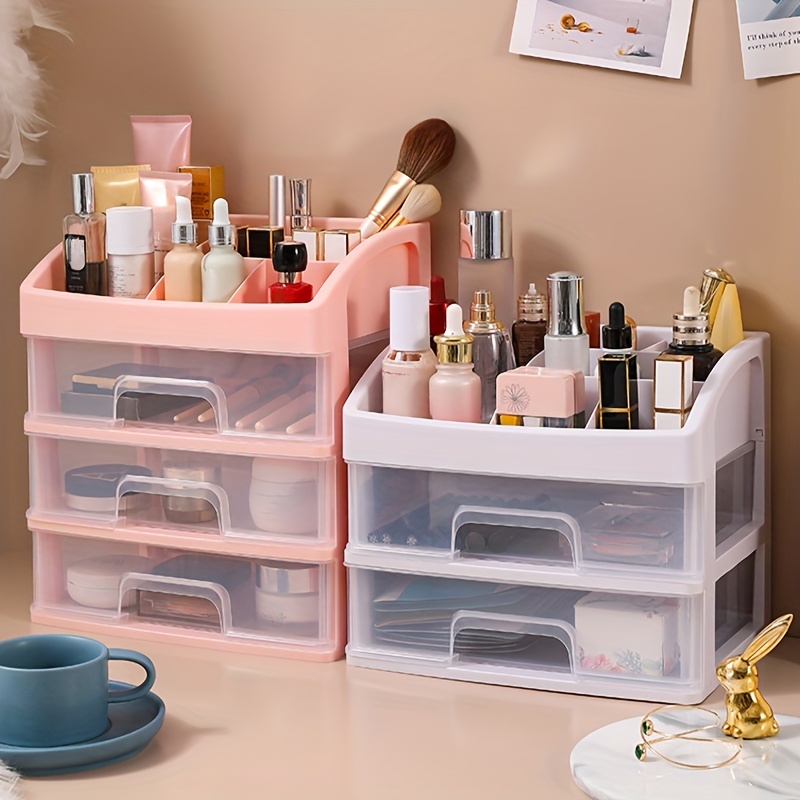 mDesign 2 Drawer Plastic Vanity Storage Makeup Organizer | Target