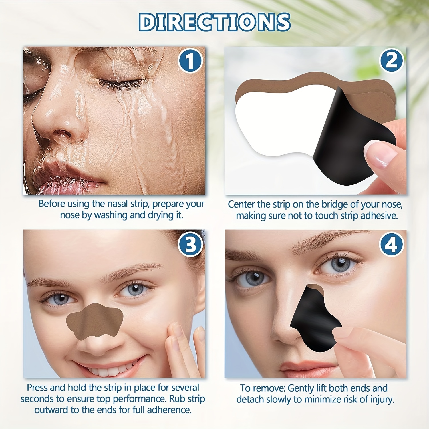 Nose Pincher Snore Strips Snore Strips 10pcs Nose Stop Clips Nasal