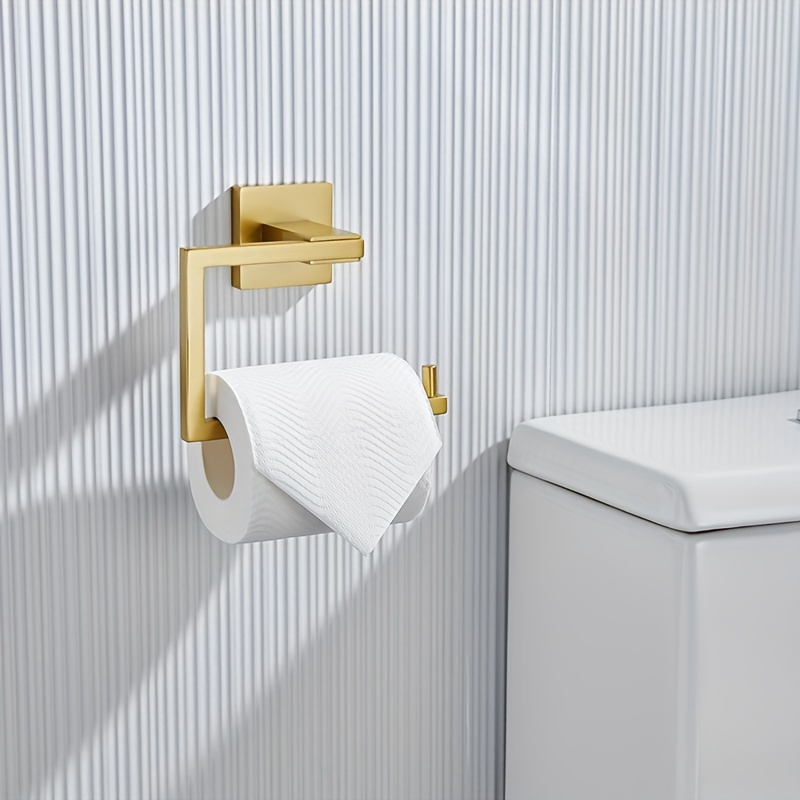 1pc Toilet Paper Holder Stainless Steel Modern Tissue Roll - Temu
