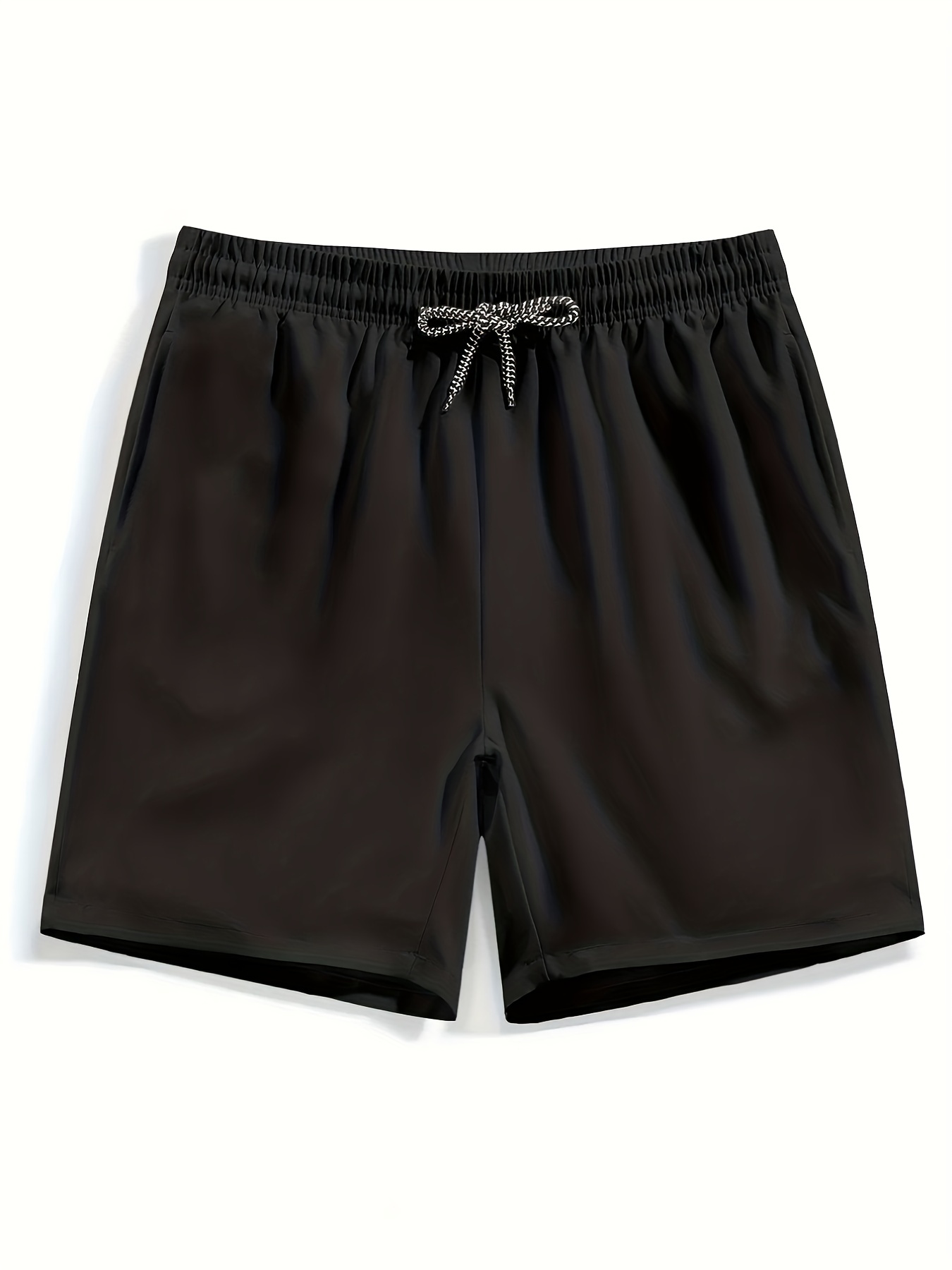 Men's Casual Drawstring Shorts Pockets Summer Thin Solid - Temu