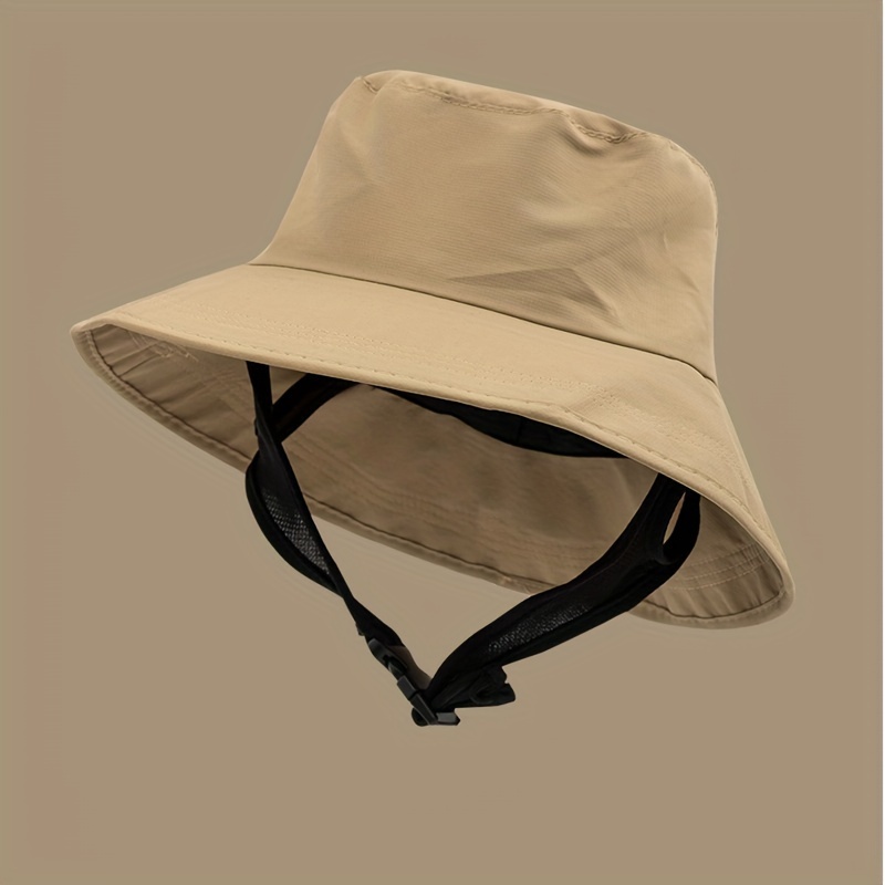 1pc Mens Sun Hat Riding Sun Hat Windproof Bucket Hat Summer Uv