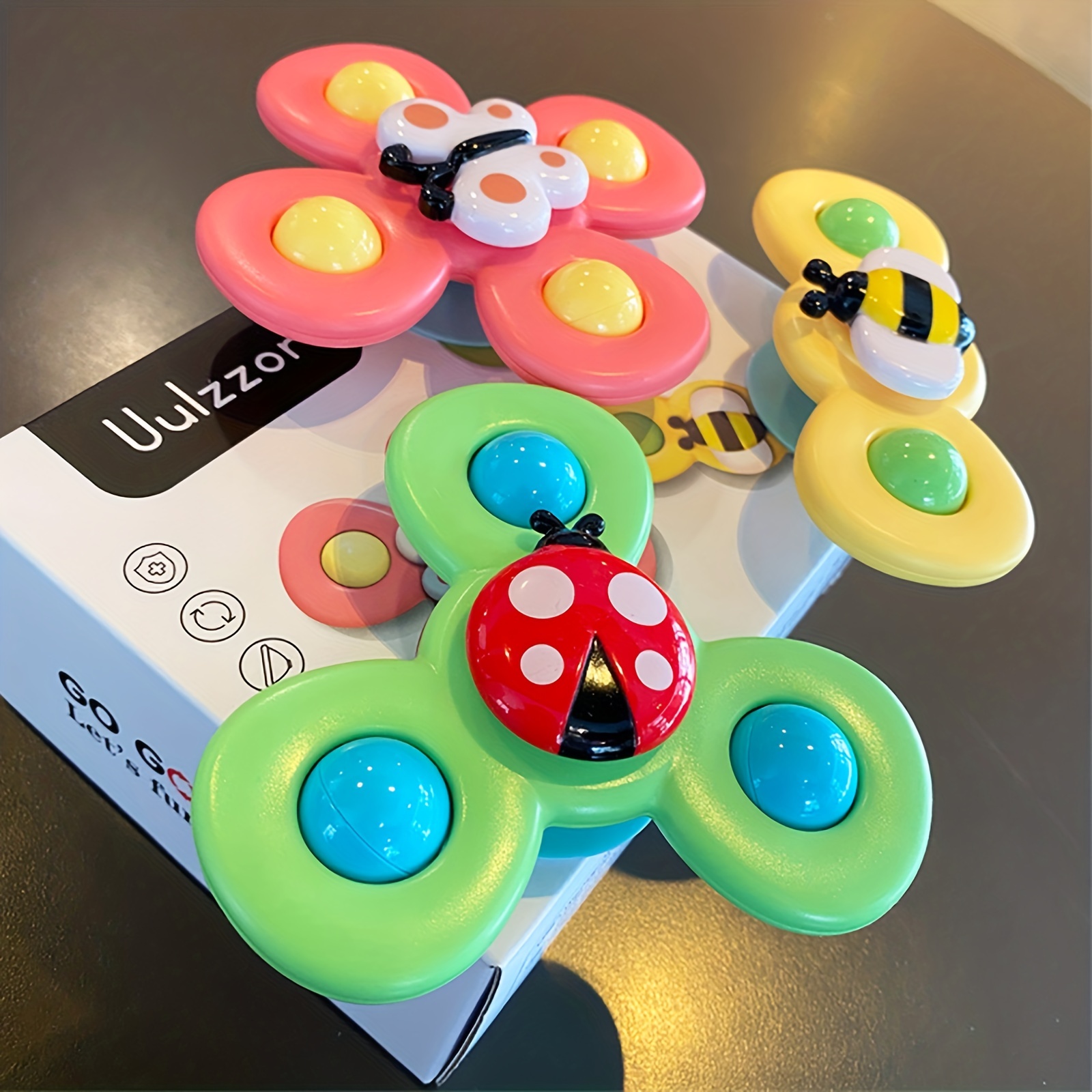 Baby Products Online - 3pcs spinning top toys, self-reversible pressure  reducing toys, fingertip swivel toys, new changeable creative spinning top  toys - Kideno