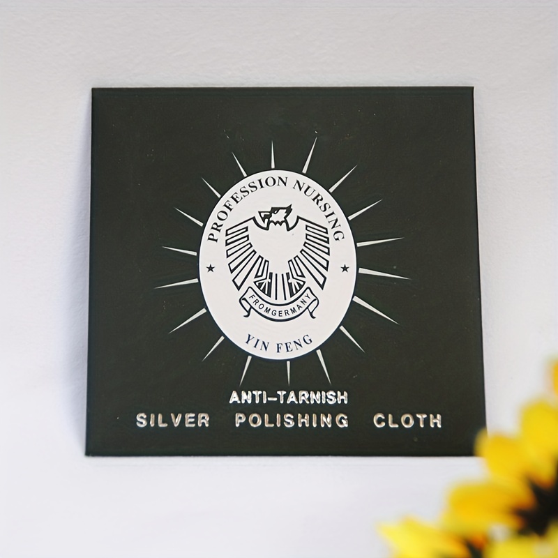 Anti Tarnish Silver Jewelery Polishing Cloth 