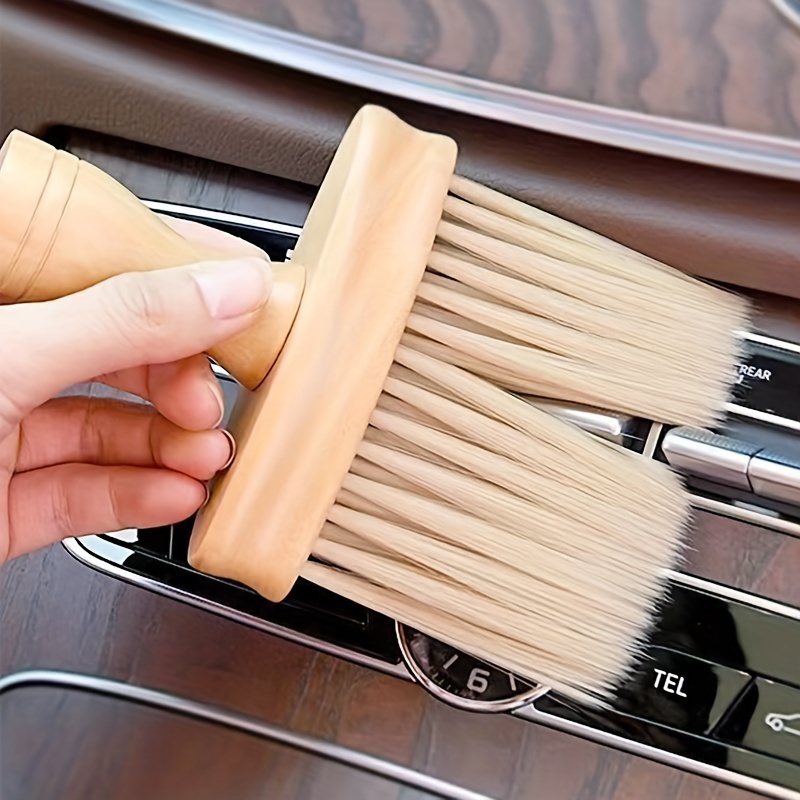 Car Detailing Brush, Soft Bristle Cleaning Brush, Crevice Brush