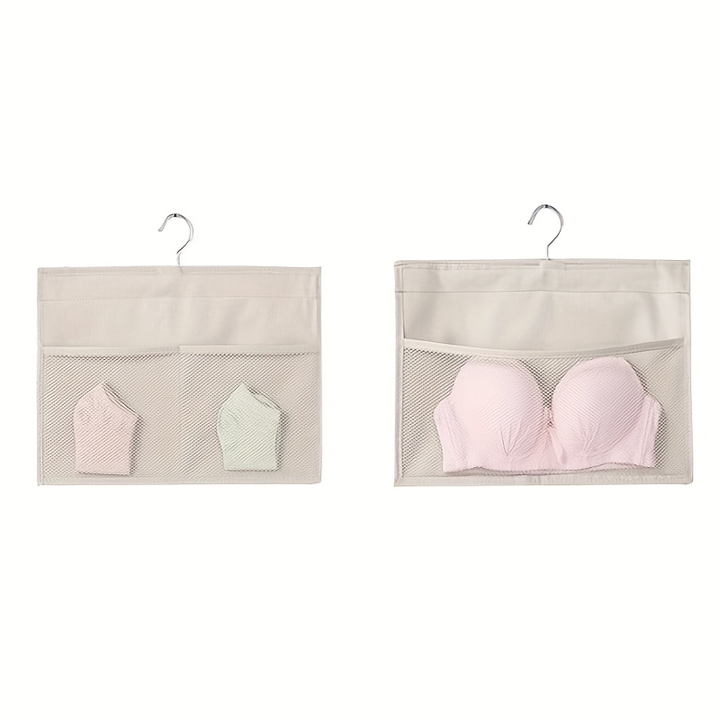 Organizer da appendere 24 tasche su due lati per reggiseni e biancheria  intima