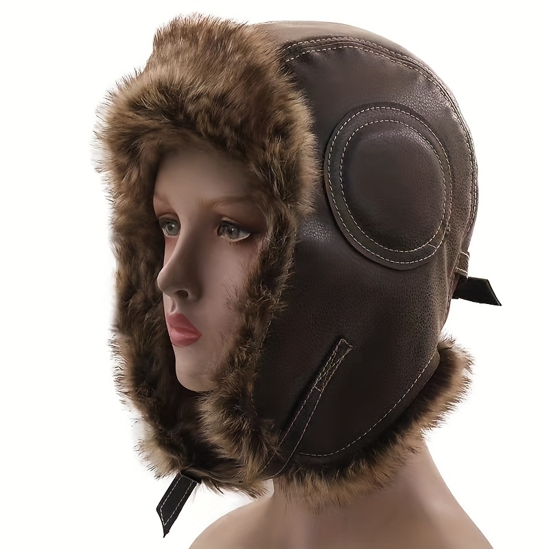 Pilot Hat Stay Warm Stylish This Winter: Women's Fuzzy - Temu