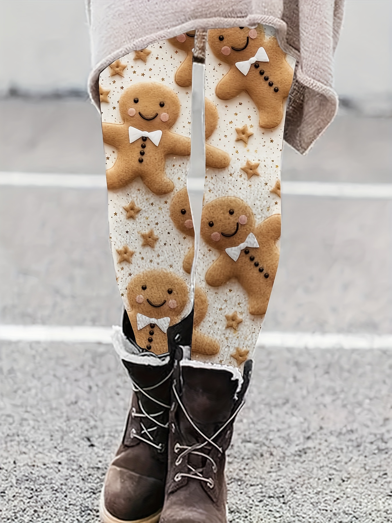Cartoon Elk Print Briefs Comfy Cute Christmas Stretchy - Temu Canada
