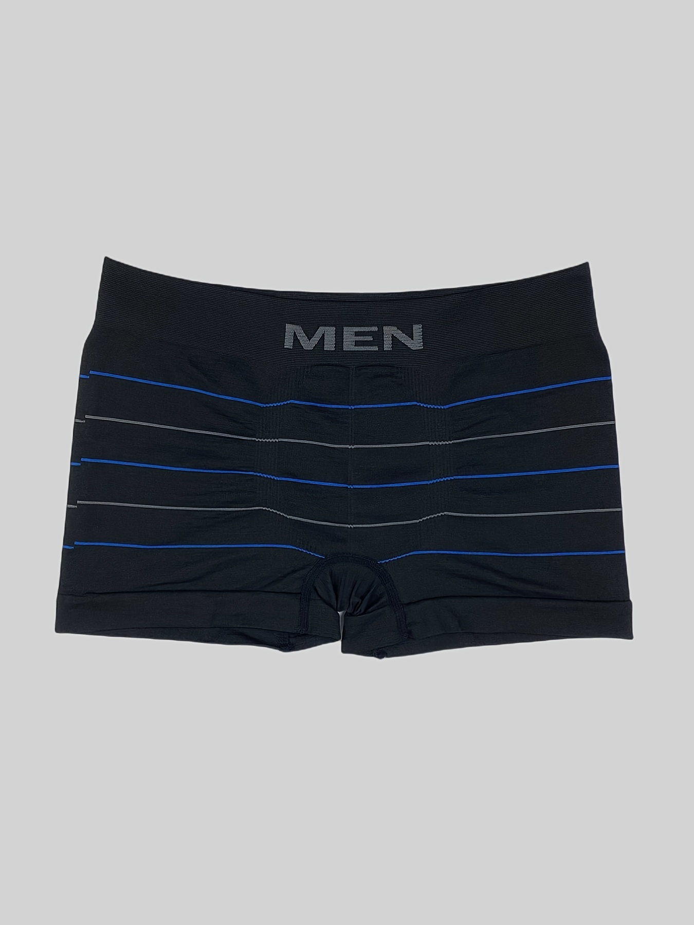 Men's Emotional Face Breathable Boxer Brief Soft Comfortable