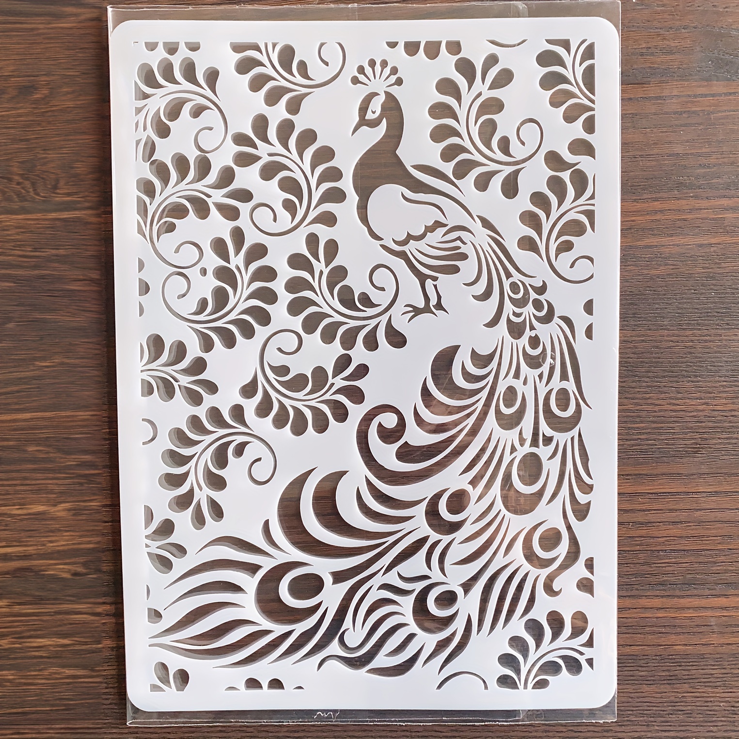 a template featuring a peacock line texture - Temu Canada