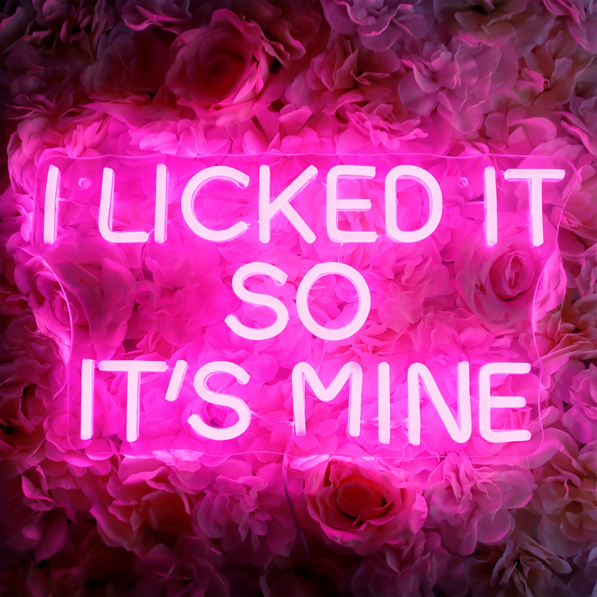 Licked 's Mine Led Neon Sign Usb Powered Neon Light - Temu
