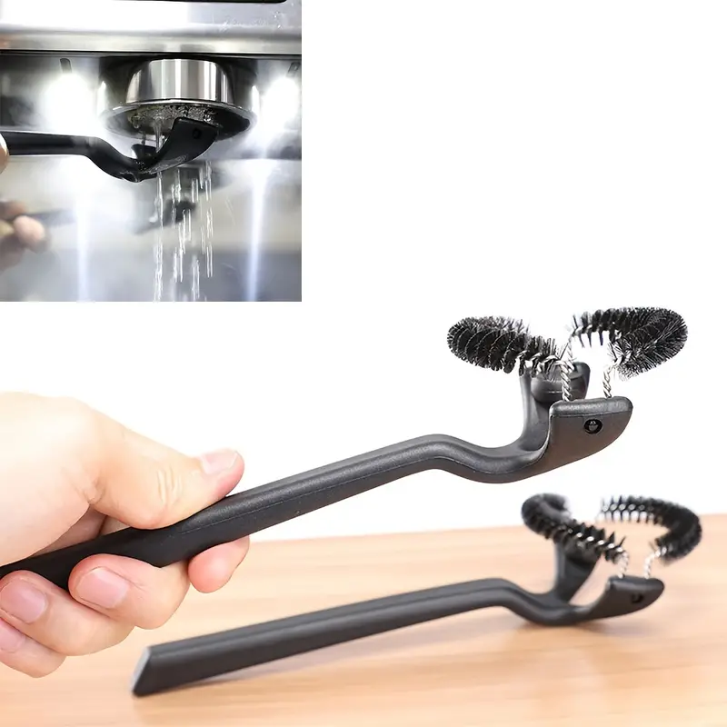 1pc Coffee Machine Cleaning Brush Replaceable Brewing Head - Temu