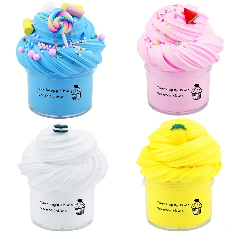Kit de slime au beurre, mini slime parfumé pour les enfants Party Favor,  jouet de soulagement du stress pour les filles et les garçons