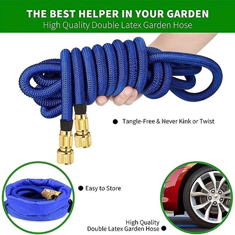 1pc Expandable Spring Steel Cable With Plastic Coating, Portable