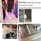 33ft 66ft 50ft sisal rope for cats hemp rope for scratch post replacement hemp rope for repairing or diy scratcher