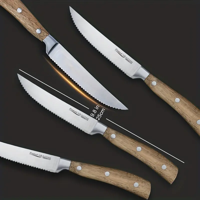 Knives Set, Retro Style Knife Set, Vintage Knife Set, Kitchen