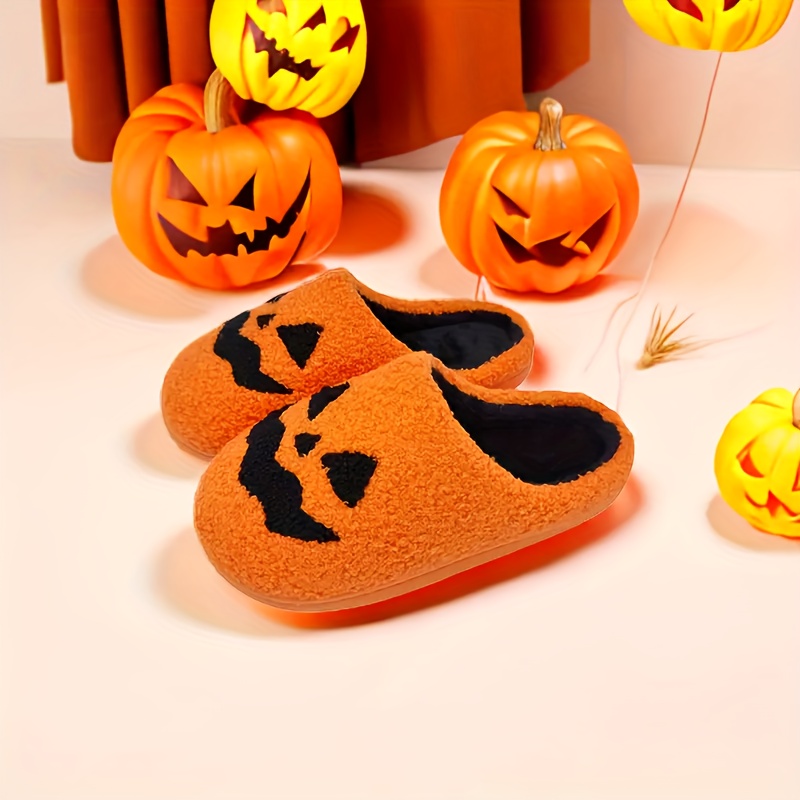 Halloween House Slippers, Halloween House Shoes, Soft House Slippers