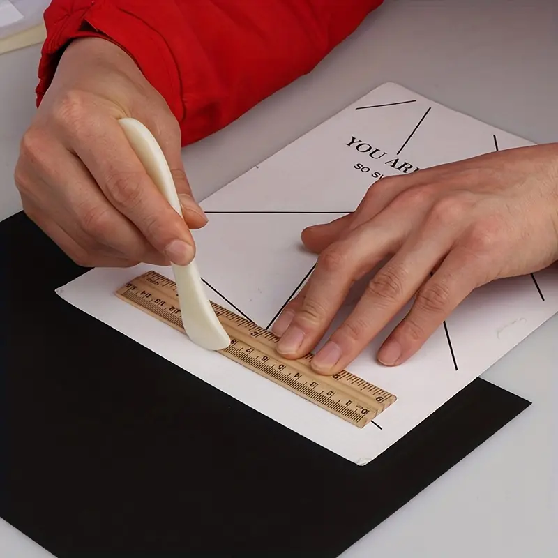 2pcs/set New Bone Origami Paper Folding Tools Paper Creaser Letter