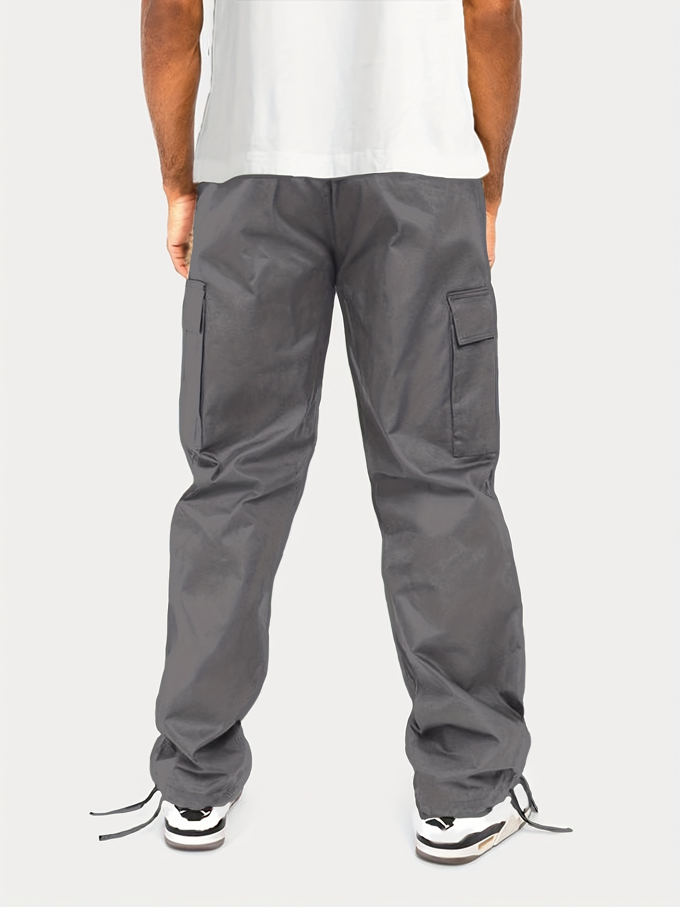  jeans Pantalones cargo impermeables para hombre, pantalones  largos de color sólido, pantalones de trabajo S-5XL (color : C, talla: XXL)  : Ropa, Zapatos y Joyería