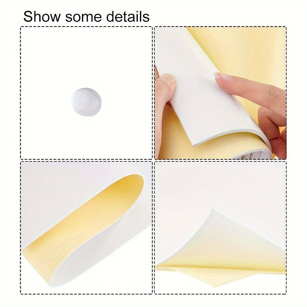 White Self adhesive Eva Foam Roll Thick Sticky Upholstery - Temu