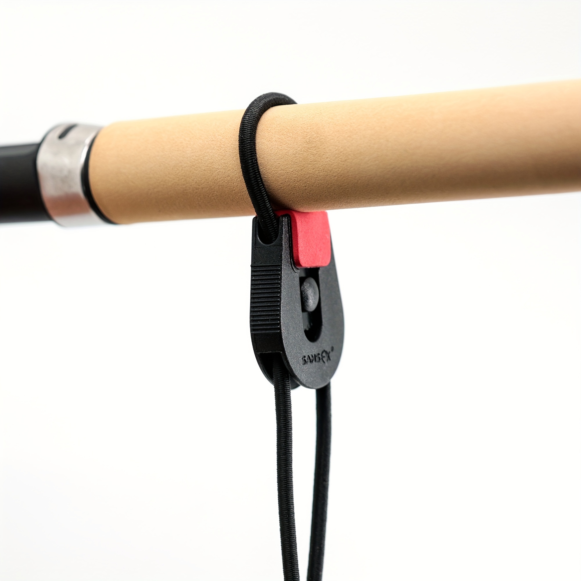 Fishing Rod Strap Length Adjustable High Elasticity Extra Soft Wear