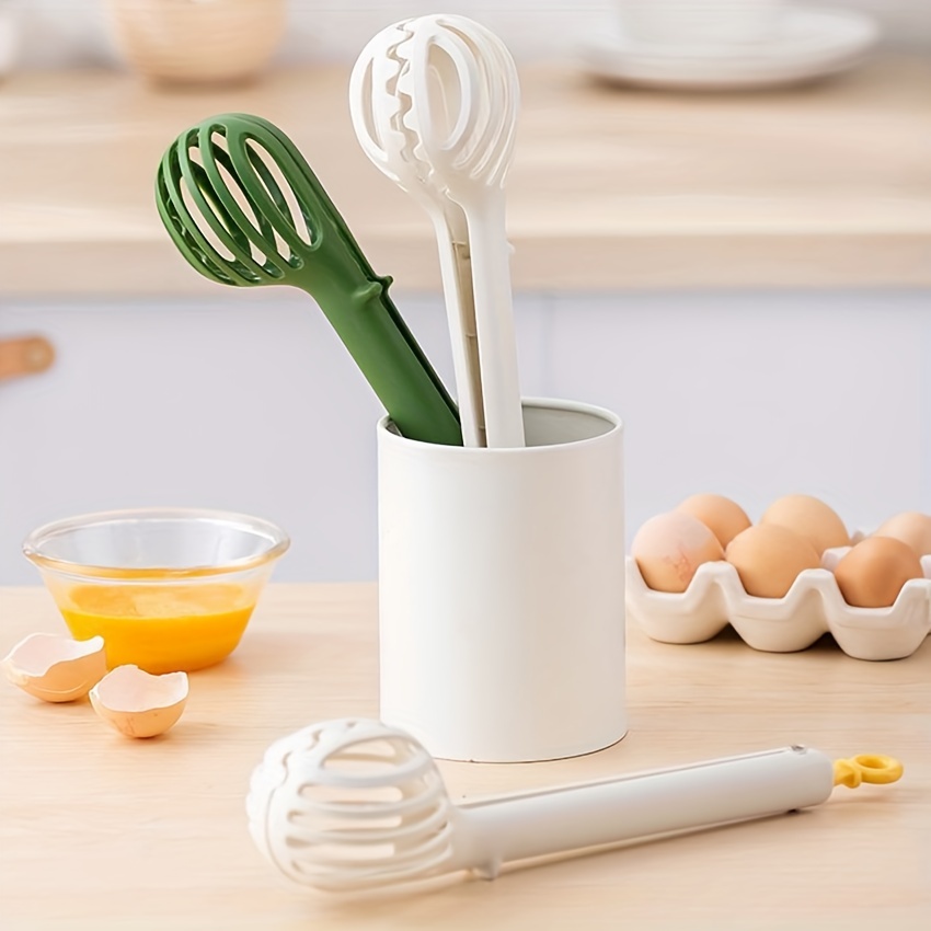 1pc Kitchen Multi-function Cooking Tool Set: Egg Beater, Noodle Clip, Egg  Clip, Bread Clip, Stirring Rod, Etc.