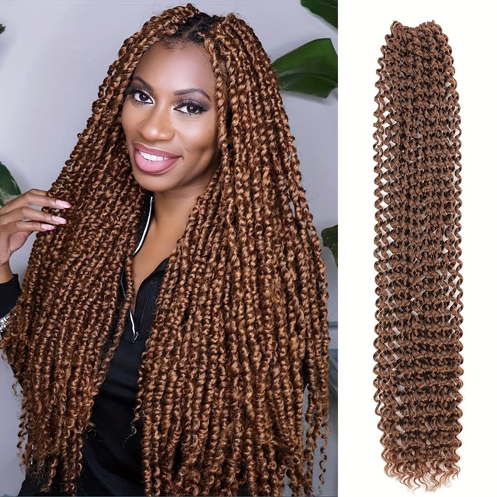 Dreadlock Hairpiece Passion Hair Water Wave Synthetic Braids - Temu