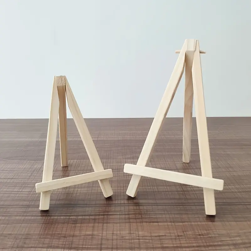 Wood Easel Stand Portable Wooden Tripod Easels For Canvas - Temu