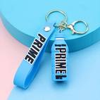 1pc creative beverage bottle silicone three dimensional keychain couple car bag key ornament small gift ornament for men