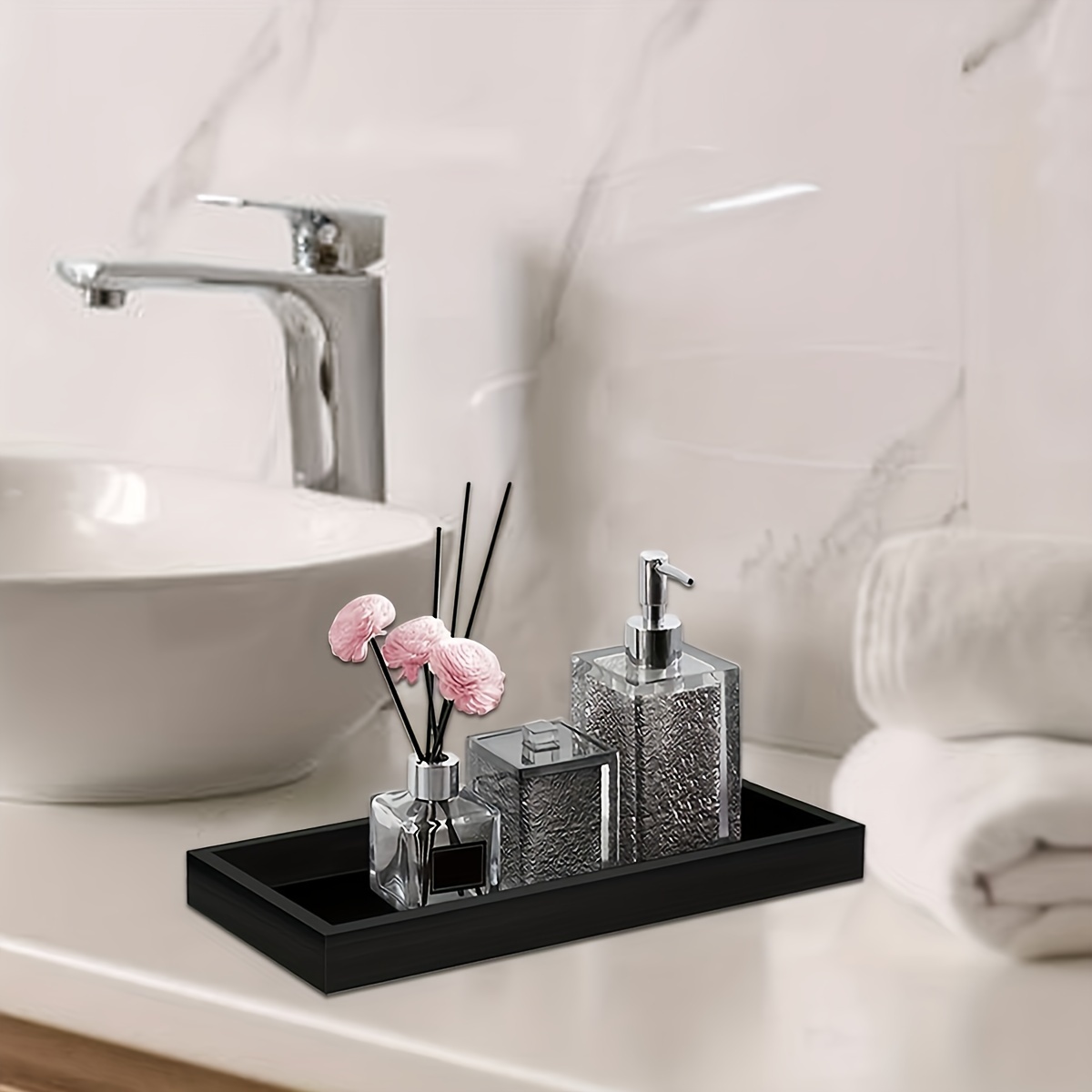 Silicone Sink Organizer - Silicone Tray for Kitchen and Bath