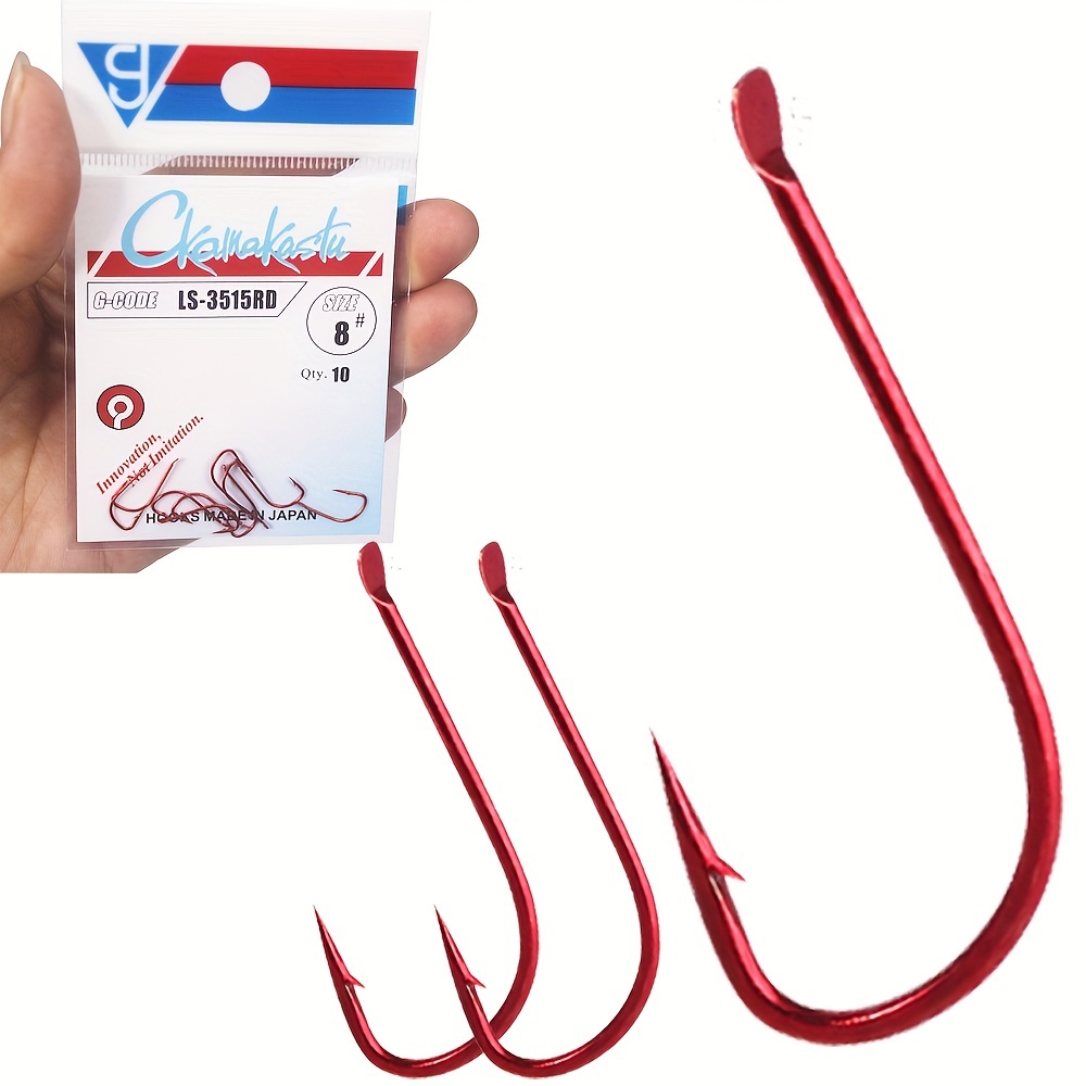 Barbed Fishing Hooks Carp Fishing Hooks Eyeless Fishing - Temu