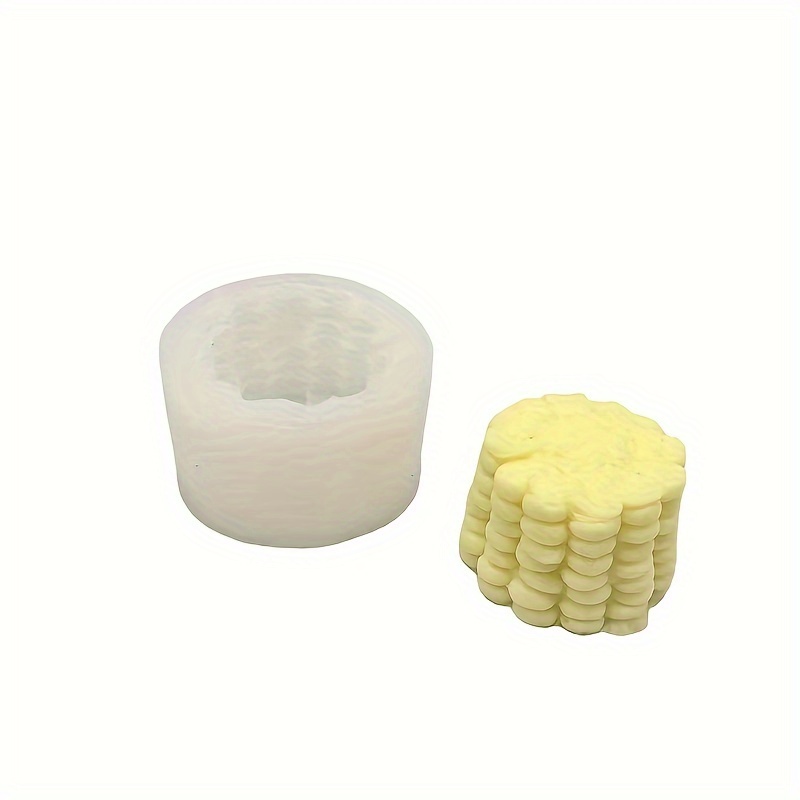 corn mold DIY three-dimensional sweet corn section candle cake