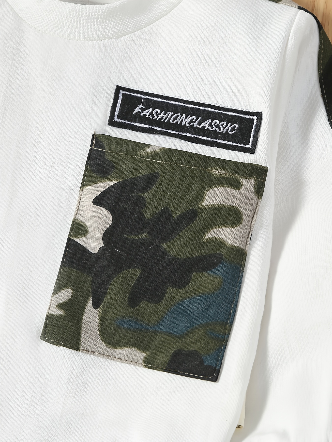 Toddler Boy's 2pcs Camouflage Sweatshirt & Sweatpants Set